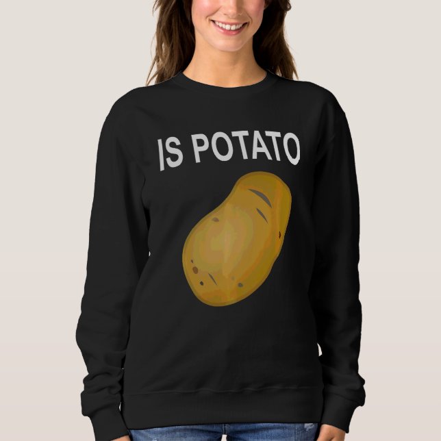 Sudadera Es Potato (Anverso)