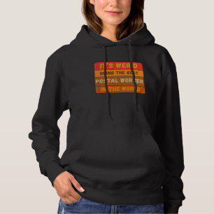 Sudadera Es raro ser el mejor trabajador POSTAL en la obra