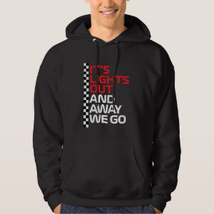Sudadera Es Semana de Carreras de Motores Se Apagan las Luc