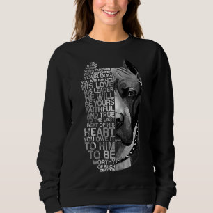 Sudadera Es Tu Amigo Tu Pareja Tu Perro Pitbull Pe