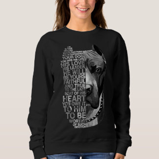 Sudadera Es Tu Amigo Tu Pareja Tu Perro Pitbull Pe