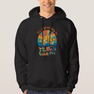 Sudadera Es Un Buen Día Para Enseñar Geografía