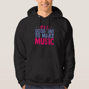 Sudadera Es Un Buen Día Para Hacer Música Profesor Estudia