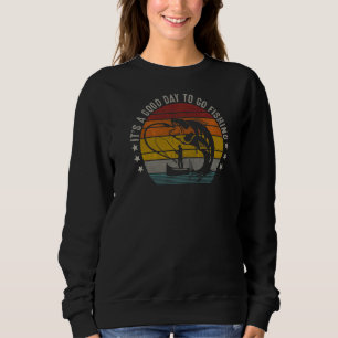 Sudadera Es un buen día para ir a pescar pescadores R