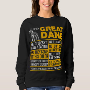 Sudadera Es Un Gran Perro Dane Funny Lover