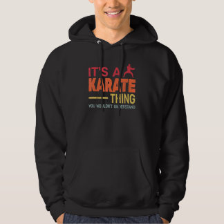 Sudadera es un karate retro de karate de entrenamiento para