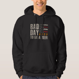 Sudadera Es un mal día ser una cerveza graciosa el 4 de jul