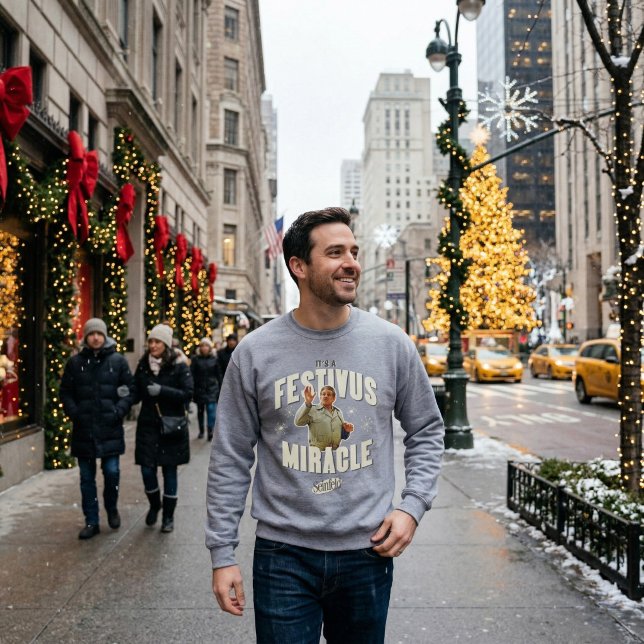 Sudadera Es un Milagro de Festivus (Subido por el creador)