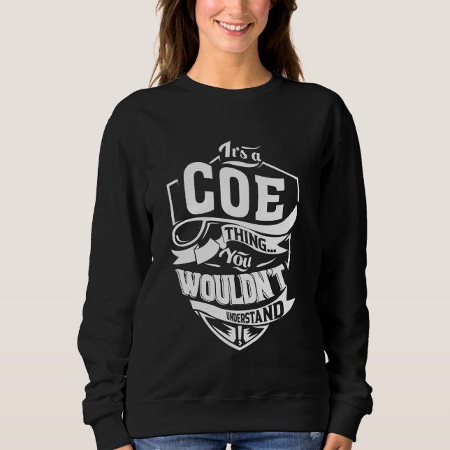 Sudadera Es un regalo de COE (Anverso)
