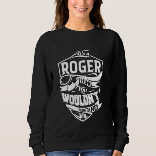 Sudadera Es un regalo de ROGER Thing
