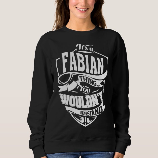 Sudadera Es un regalo FABIANO (Anverso)