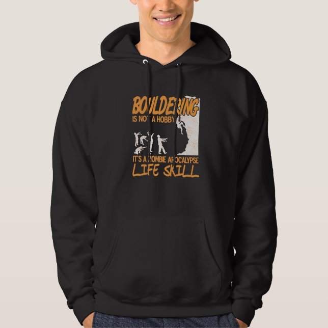 Sudadera Es un Zombie Apocalipsis de vida (Anverso)