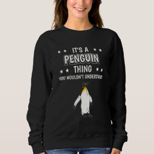 Sudadera Es Una Cita De Pingüinos De Pájaro De Pingüino