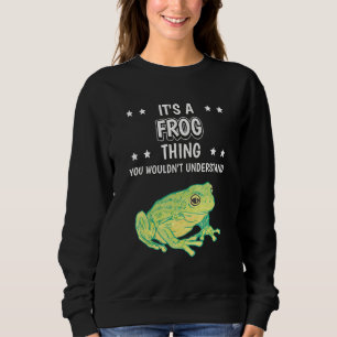 Sudadera Es Una Cita De Rana Ranas Reptiles