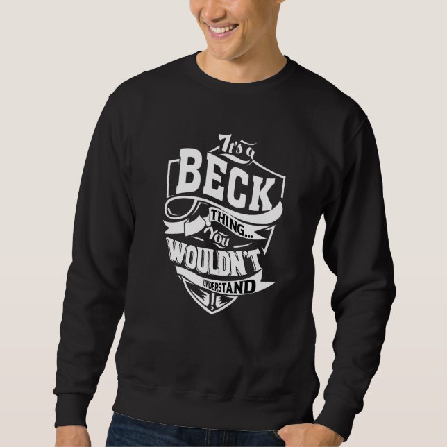 Sudadera Es una cosa de Beck (Anverso)