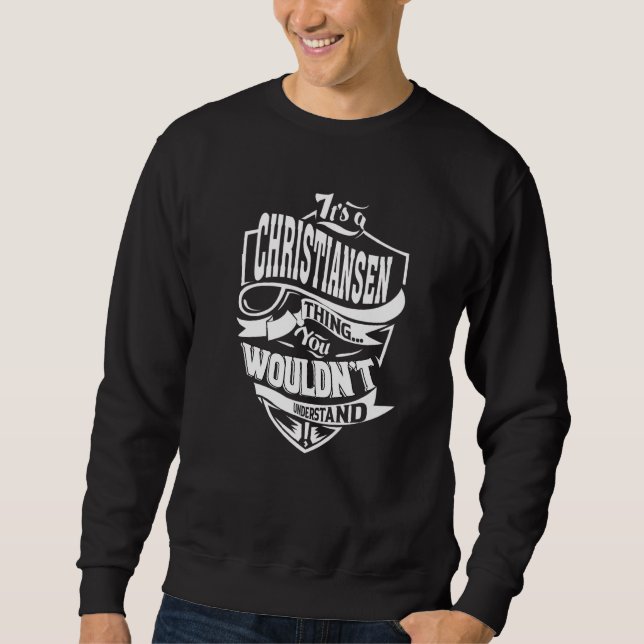 Sudadera Es Una Cosa De Christiansen (Anverso)