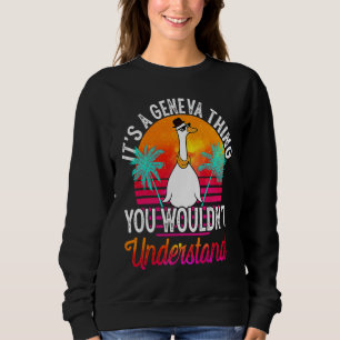 Sudadera Es una cosa de Ginebra que no entenderías Ginebra