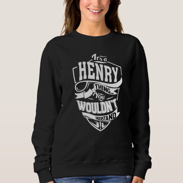 Sudadera Es una cosa de Henry