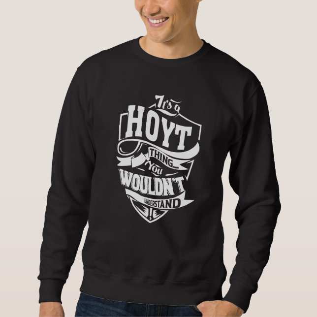 Sudadera Es una cosa de Hoyt (Anverso)