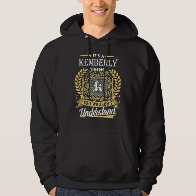 Sudadera Es una cosa de Kemberly que no podrías entender (Anverso)
