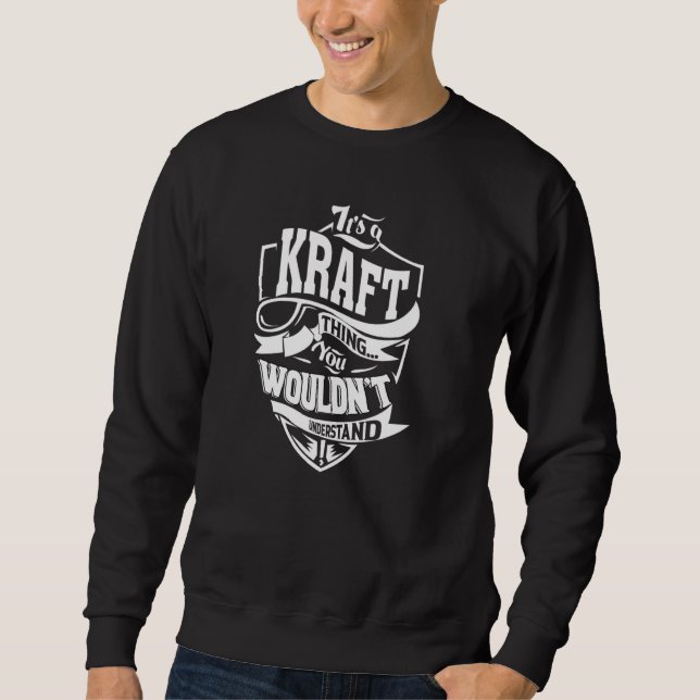 Sudadera Es una cosa de KRAFT (Anverso)