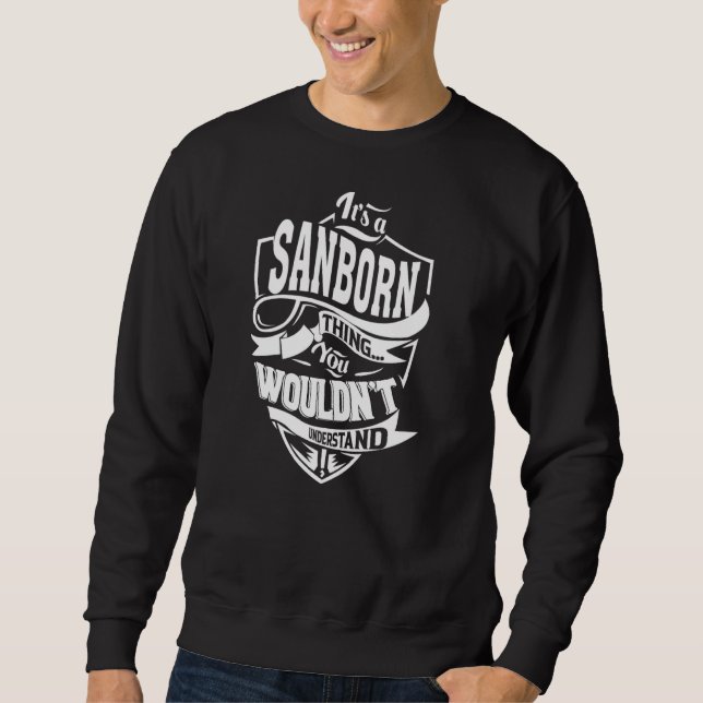 Sudadera Es una cosa de SANBORN (Anverso)