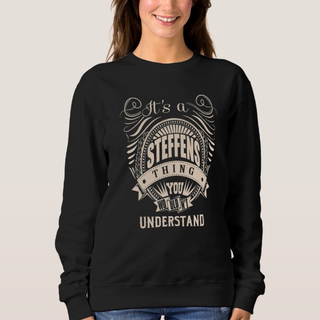 Sudadera Es una cosa de STEFFENS (Anverso)