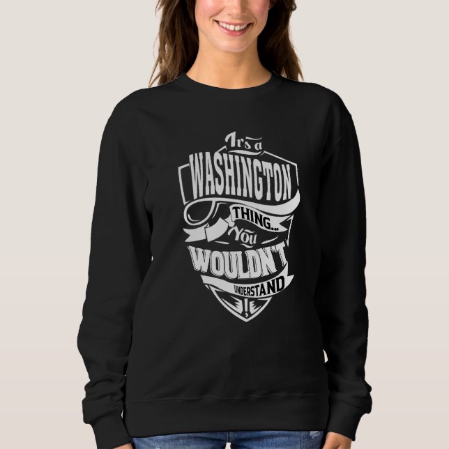 Sudadera Es una cosa de Washington (Anverso)