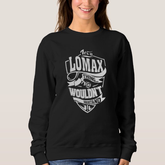Sudadera Es una cosa LOMAX (Anverso)