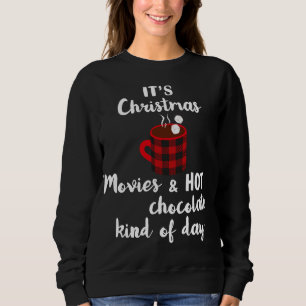 Sudadera Es una película de Navidades y un tipo de D de cho