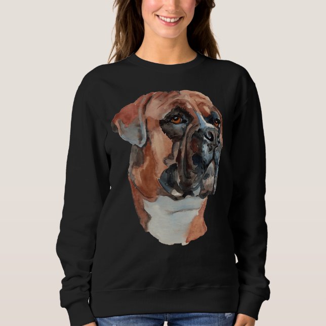Sudadera Esbozo de arte de Pitbull (Anverso)