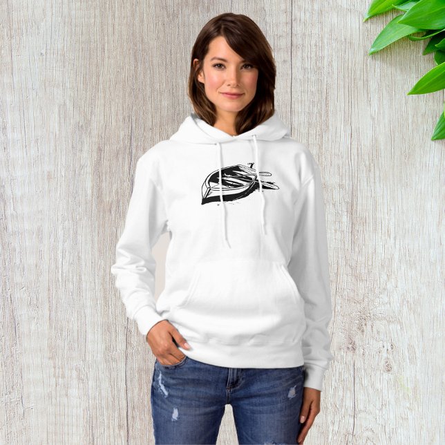 Sudadera Esbozo de bote de remos (Subido por el creador)
