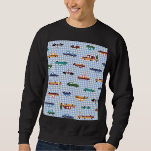 Sudadera Esbozo de coche corto: sencillo y sin inconvenient