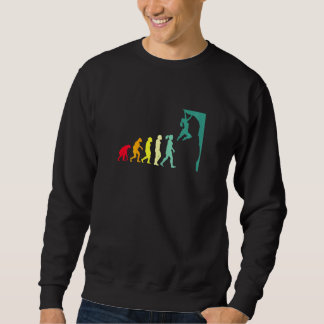 Sudadera Escalada De Roca Libre De Evolución En Bouldering