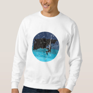 Sudadera Escalada en roca Escalador Retro