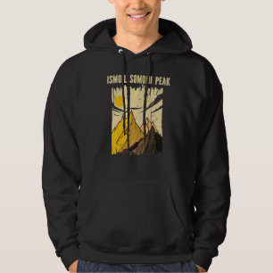 Sudadera Escalador de la cumbre pico de montaña Ismoil Somo