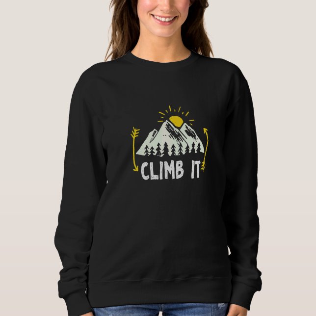 Sudadera Escalar en roca escalar montaña rodante C (Anverso)