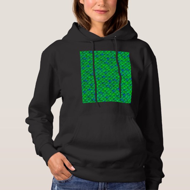 Sudadera Escalas azules verdes caídas (Anverso)