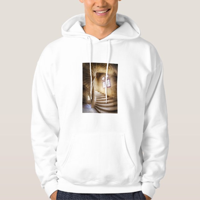 Sudadera Escalera en espiral beige, Francia (Anverso)