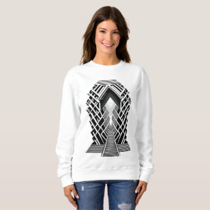 Sudadera Escalera monocromática: Obelisco de los contrastes