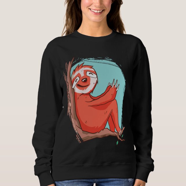 Sudadera Escalofriante Guay Sleepy Sloth (Anverso)