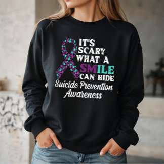 Sudadera Escalofriante lo que una sonrisa puede ocultar