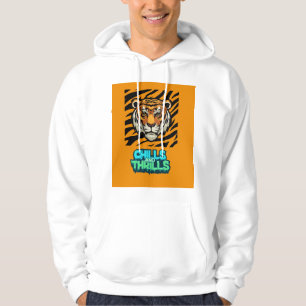 Sudadera Escalofríos y emociones Tigre imprimen camiseta