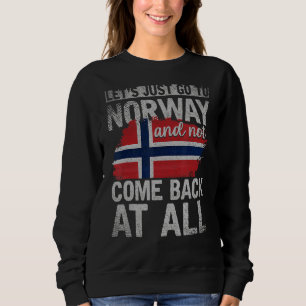 Sudadera Escandinavia Bandera noruega País nórdico Noruega