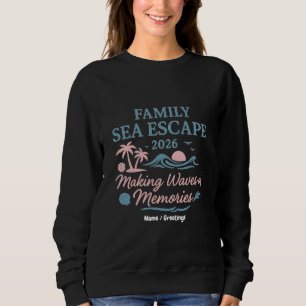 Sudadera Escape Familiar al Mar 2026 Creando Olas de Recuer