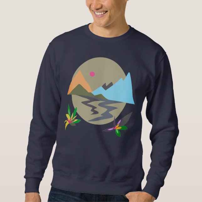 Sudadera Escape nocturno (Anverso)