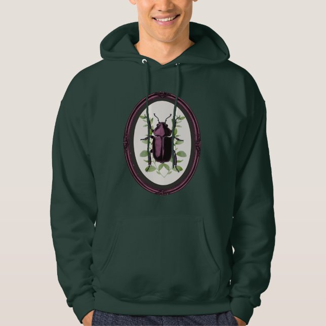 Sudadera Escarabajo Ciervo Enmarcado (Anverso)