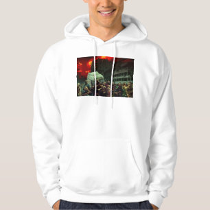 Sudadera Escena apocalíptica de Halloween de SlipperyJoe's