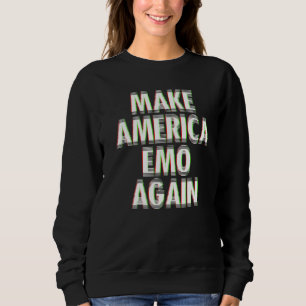 Sudadera Escena De Punk De Gótico De Música Sad De Emo Niño