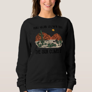 Sudadera Escena del desierto de Guay: Aint va cayendo en la